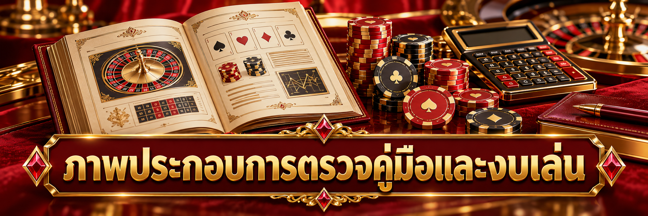 ภาพประกอบการตรวจคู่มือและงบเล่น